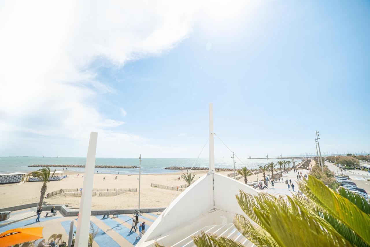 Le Majestic Residence Le Mind Vue Mer Exceptionnelle Grande Terrasse Privee Piscine Partagee Sur Le Toit Hyper Centre La Grande Motte Bagian luar foto